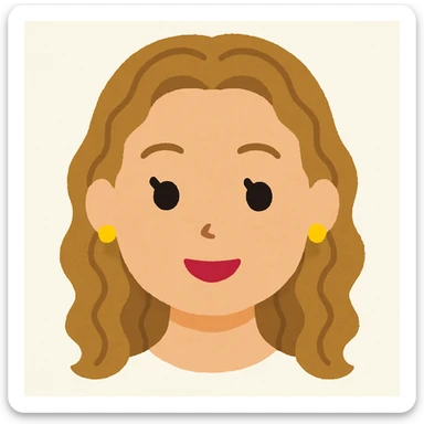 Remove the neck so only the head remains, in the style of Irasutoya with soft colors and minimal details. Keep the illustration simple and clean, focusing on the head only. sticker