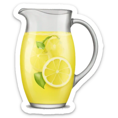 lemonade pitcher sticker