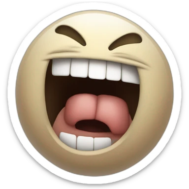 Emoji sacando la lengua  sticker