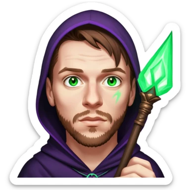 Obsidian Mage sticker
