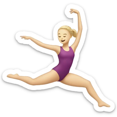 ginastica  sticker