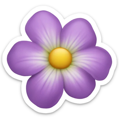 Pretty flower  sticker