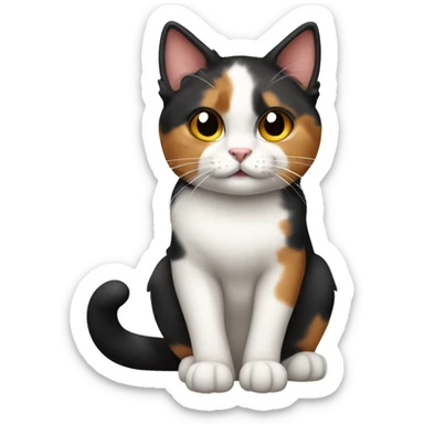 Calico Cat sticker
