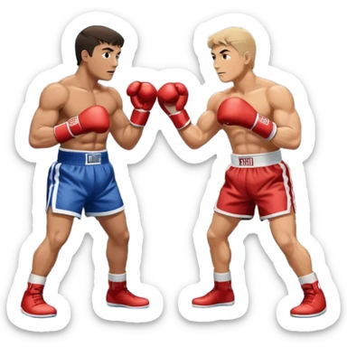 minister vs. celeb as if they were boxing sticker