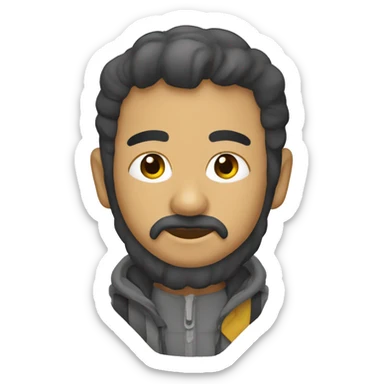 peli castaña sticker