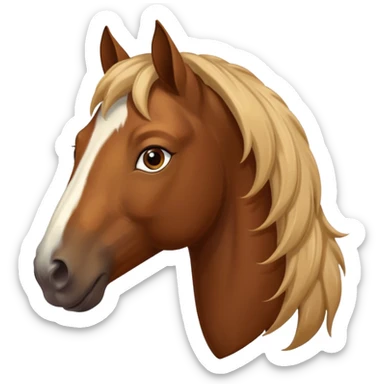ok corrige le nombre de patte et assure toi qu il soit en santé - reprend les photo de cheveux d avant !chevaux* sticker