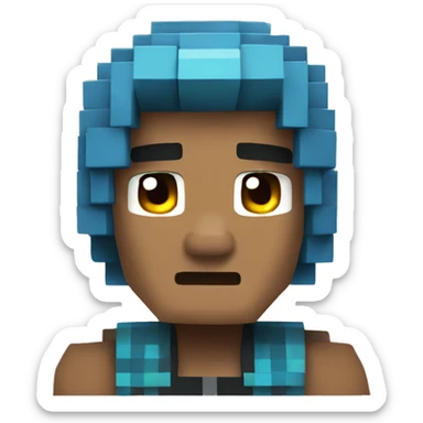 Minecraft otaku sticker