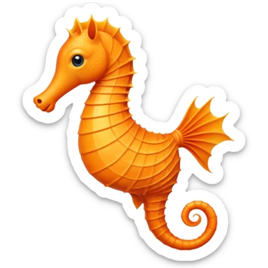 Sea horse emoji sticker