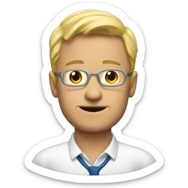 Tim Tom teacher sticker