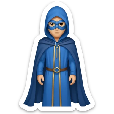 blue Cloaked night guards sticker