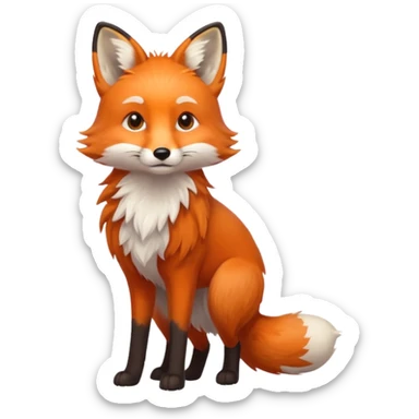 renard  sticker