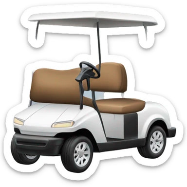 cadillac golf cart sticker