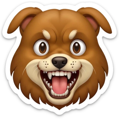 Dog eat dog world sticker