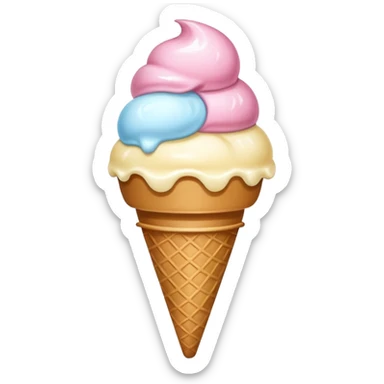 ice cream sticker
