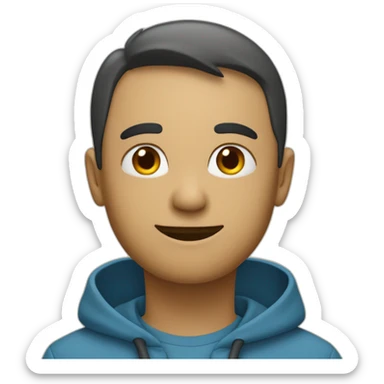 Un coeur avec un "E" écrit sticker