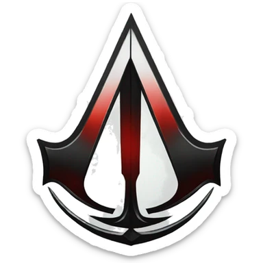 assassins creed logo sticker