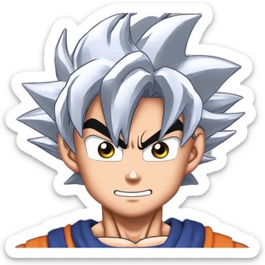 Son goku ultra instinct  sticker