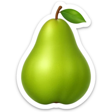 Pear sticker