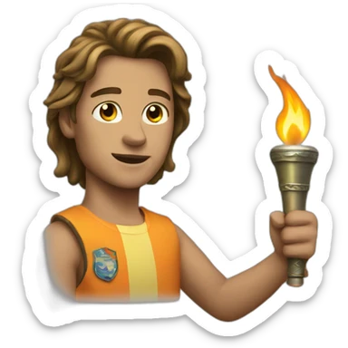 pass the torch sticker