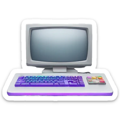 RGB Gaming computer  sticker