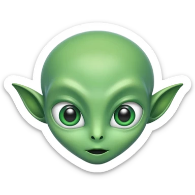Alien sticker