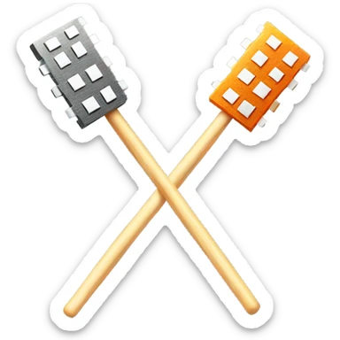 skewered microchips sticker