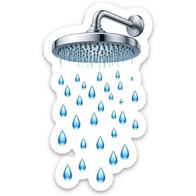 Shower  sticker