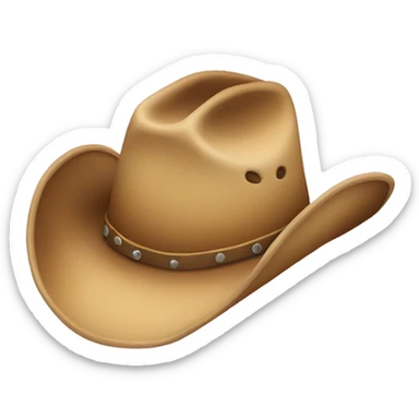 cowboy hat sticker