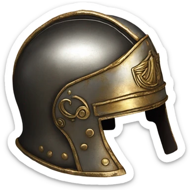 casco romano sticker