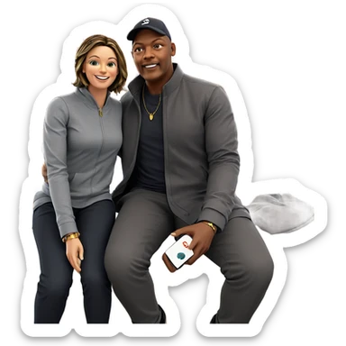 city smiles and styles sticker