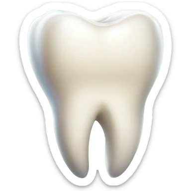 human tooth sticker