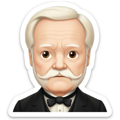 vicor hugo french writer sticker