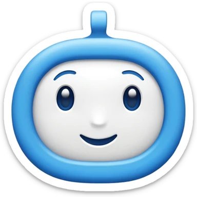 NU, design these 2 letters as logo sticker