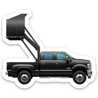 dually truck 3500 sticker