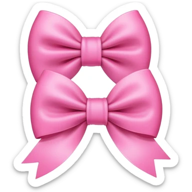Cute bows sticker
