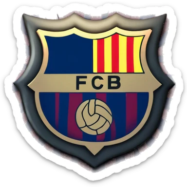 Escudo barça sticker