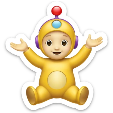Teletubby sticker
