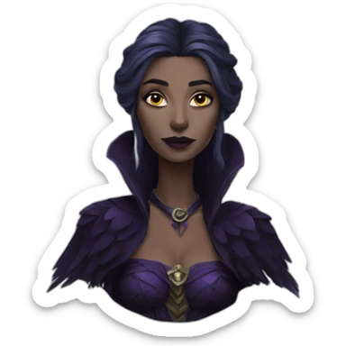 Raven Queen sticker