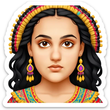 Folkloric Dancer sticker