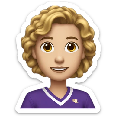 Livvy dunne, lsu sticker