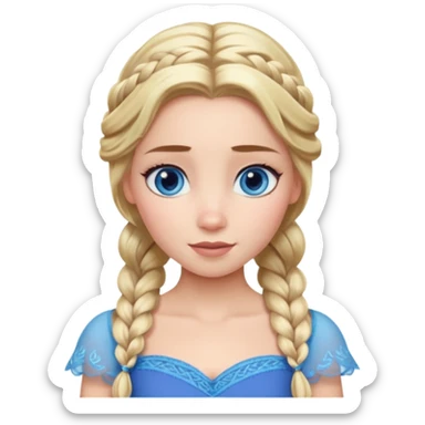 elsa Princess sticker