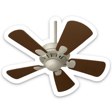 Ceiling fan sticker