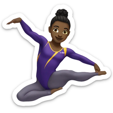 LSU gymnastics  sticker