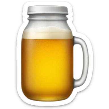 beer jar sticker