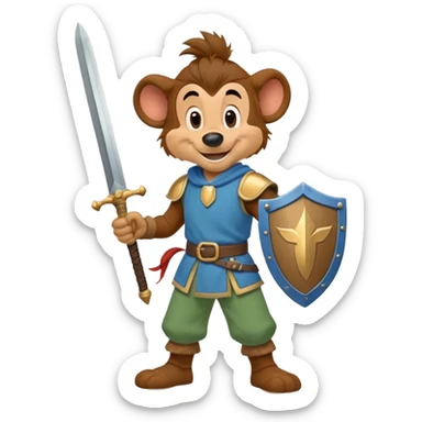 Goofy from kingdom hearts sticker