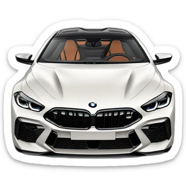 Bmw m8 competition  sticker