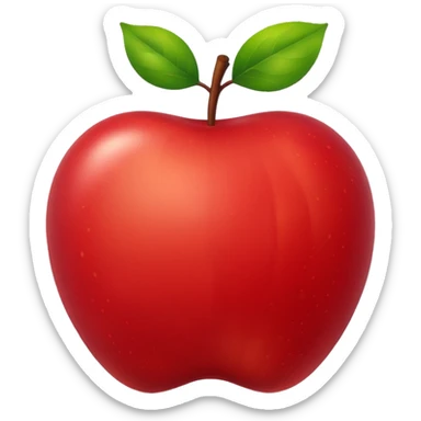 why it is an apple ? sticker