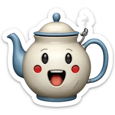 Screaming Teapot
 sticker