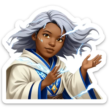 Storm Wizard sticker