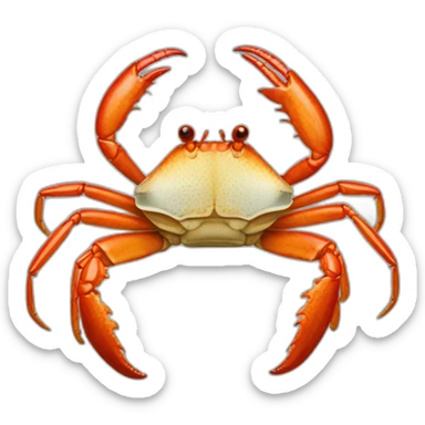 Crabe Lydia tessellata sticker